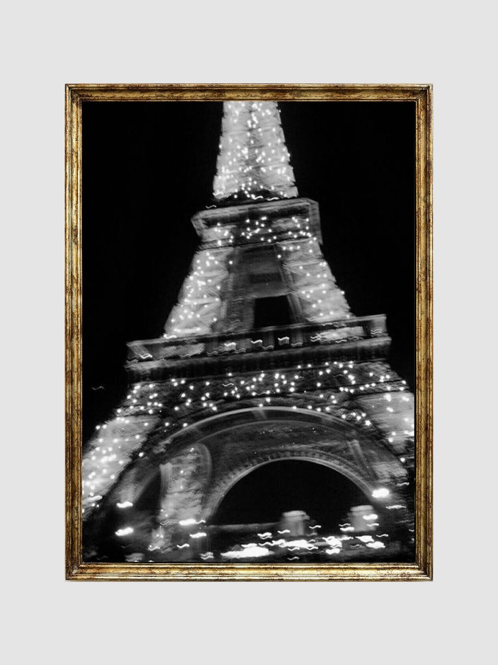 Fotografía Torre Eiffel en movimiento