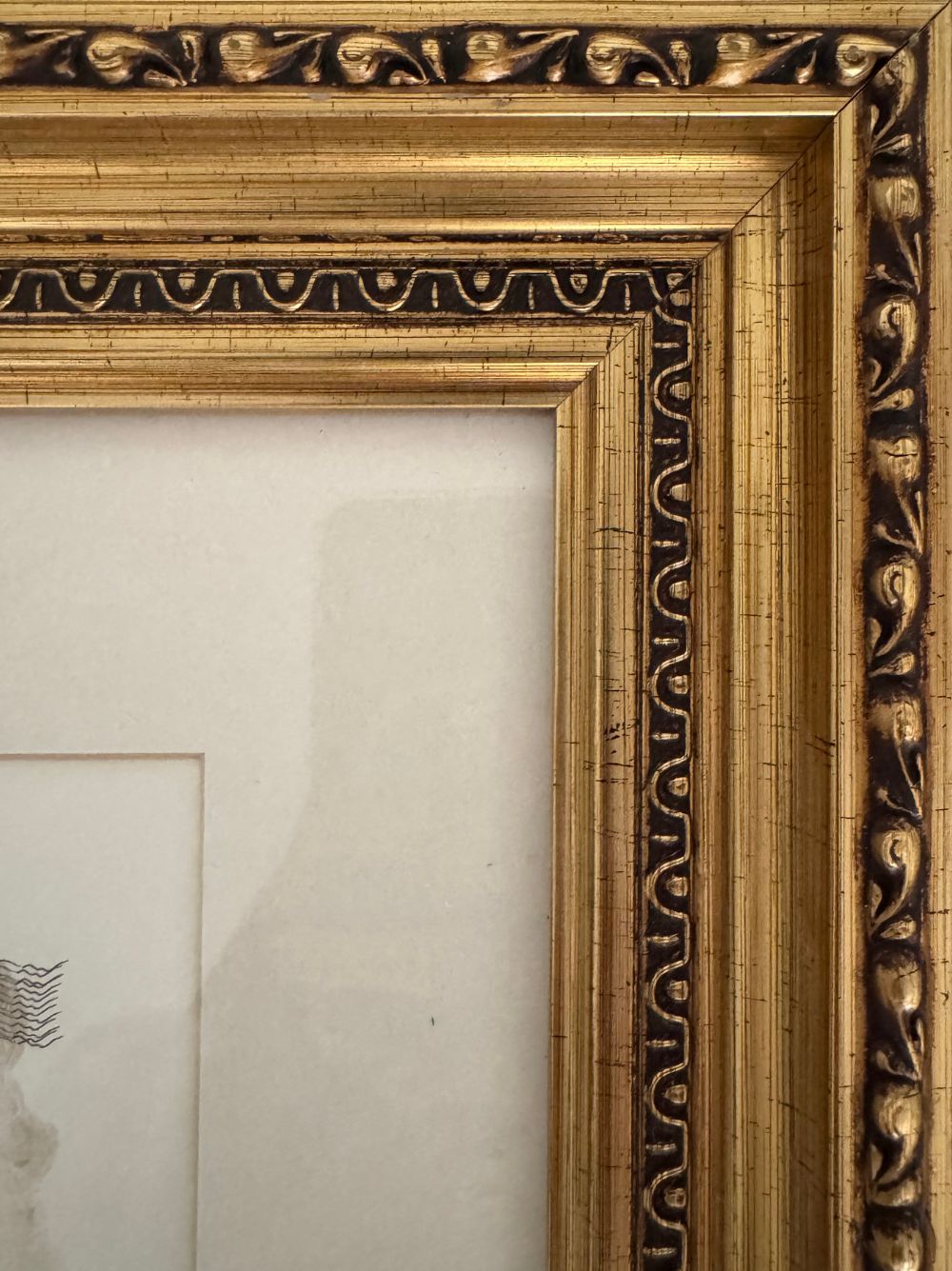 Antiguo dorado 5,5 cms