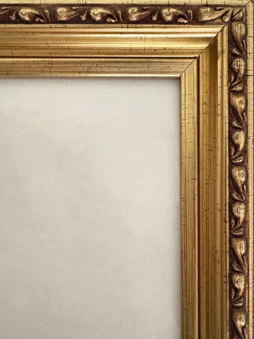 Antiguo dorado 3,5 cms